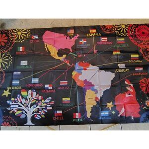 Multi Country Flag 3x5ft New